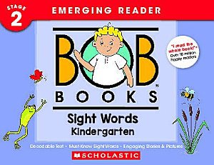 Icon image Bob Books - Sight Words Kindergarten Collection of 10 Stories | Decodable Phonics Stories, Ages 4 and up, Kindergarten (Stage 2: Emerging Reader)