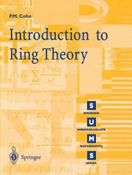 Icon image Introduction to Ring Theory