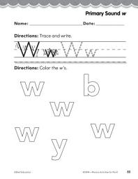 Icon image Pre-Kindergarten Foundational Phonics Skills: Primary Sound w