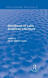 Icon image Handbook of Latin American Literature (Routledge Revivals)