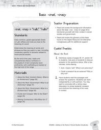 Icon image Content-Area Vocabulary Social Studies--Base -crat, -cracy