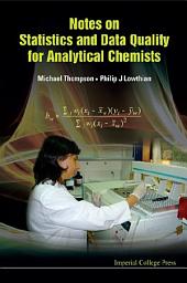 Icon image Notes on Statistics and Data Quality for Analytical Chemists