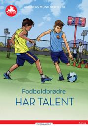 Icon image Fodboldbrødre - har talent, Rød Læseklub