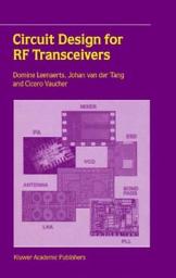 Icon image Circuit Design for RF Transceivers