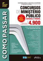Icon image Concursos de ministério público estadual e federal: 4.900 questões comentadas, Edição 4