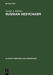 Icon image Russian hesychasm: The spirituality of Nil Sorskij