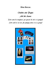 Icon image Chiedilo alle Foglie Ask the Leaves: (228 carte da ritagliare, per giocare da soli o in gruppo) (228 cards to cut out, for playing alone or in a group)