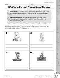 Icon image Language Conventions: Prepositional Phrases Practice