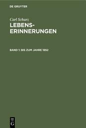 Icon image Bis zum Jahre 1852