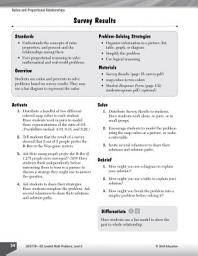 Icon image Ratios and Proportional Relationships Leveled Problems: Survey Results: Survey Results