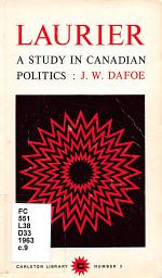 Icon image Laurier: A Study in Canadian Politics