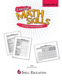 Icon image Essential Math Skills: Interactive Inventory for Pre-K through Grade 3