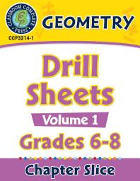 Icon image Geometry - Drill Sheets Vol. 1 Gr. 6-8