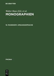 Icon image Mannheim. Umgangssprache