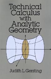 Icon image Technical Calculus with Analytic Geometry