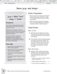 Icon image Content-Area Vocabulary Social Studies-- Bases greg- and integr-