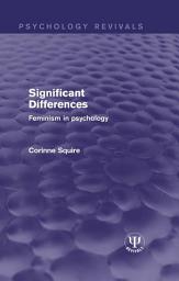 Icon image Significant Differences: Feminism in Psychology