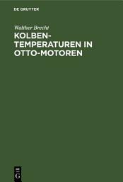 Icon image Kolbentemperaturen in Otto-Motoren