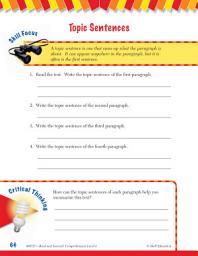 Icon image Read & Succeed Comprehension Level 4: Topic Sentences Passages and Questions