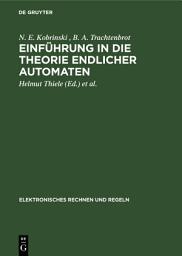 Icon image Einführung in die Theorie endlicher Automaten