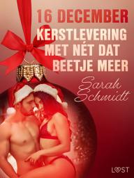 Icon image 16 december: Kerstlevering met nét dat beetje meer – een erotische adventskalender: Volume 16