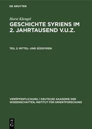 Icon image Mittel- und Südsyrien