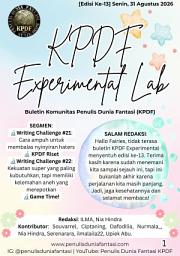 Icon image Cara Ampuh Untuk Membalas Nyinyiran Haters: [Edisi Ke-13] Buletin KPDF Experimental Lab