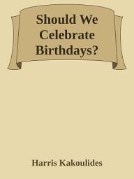 Icon image Birthdays Should We Celebrated it ?
