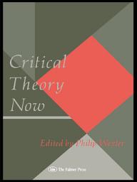 Icon image Critical Theory Now