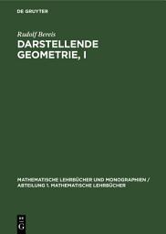 Icon image Darstellende Geometrie, I