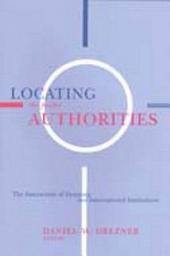 Icon image Locating the Proper Authorities: The Interaction of Domestic and International Institutions
