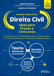 Icon image Manual completo de direito civil: ideal para provas e concursos - 2. ed. - 2019.: Edição 2