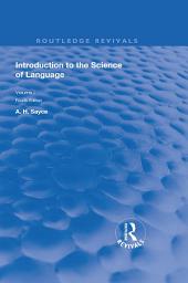 Icon image Introduction to the Science of Language: Vol 1, Edition 4