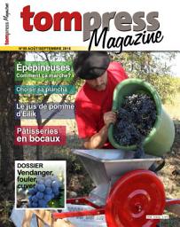 Icon image Tom Press magazine août-septembre 2015: La passion du fait maison