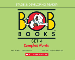 Icon image Bob Books - Complex Words Collection of 8 Stories | Decodable Phonics Stories, Ages 4 and up, Kindergarten, First Grade (Stage 3: Developing Reader)