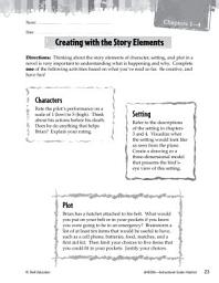 Icon image Hatchet Studying the Story Elements
