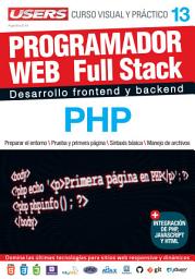 Icon image PROGRAMACION WEB Full Stack 13 - PHP: Desarrollo frontend y backend - Curso visual y práctico