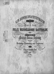 Icon image Ein Sommernachtstraum vom Shakspeare