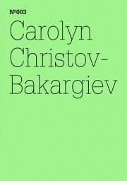 Icon image Carolyn Christov-Bakargiev: Brief an einen Freund(dOCUMENTA (13): 100 Notes - 100 Thoughts, 100 Notizen - 100 Gedanken # 003)