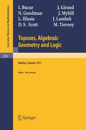 Icon image Toposes, Algebraic Geometry and Logic: Dalhousie University, Halifax, January 16-19, 1971