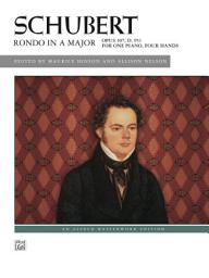Icon image Rondo in A Major, Op. 107, D. 951: Piano Duet (1 Piano, 4 Hands)