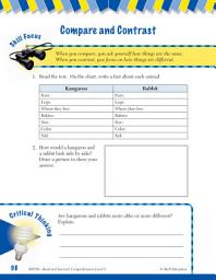 Icon image Read & Succeed Comprehension Level 3: Compare & Contrast Passages and Questions