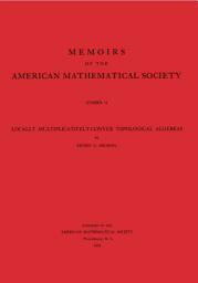 Icon image Locally Multiplicatively-Convex Topological Algebras