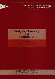 Icon image Analysis, Geometry and Probability: Essays in honour of K. R. Parthasarathy