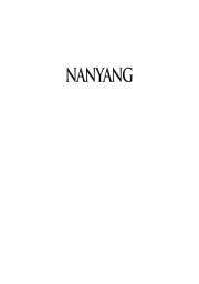 Icon image Nanyang: Essays on Heritage