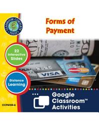 Icon image Daily Marketplace Skills: Forms of Payment - Google Slides Gr. 6-12 (SPED)