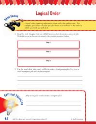 Icon image Read & Succeed Comprehension Level 5: Logical Order Passages and Questions