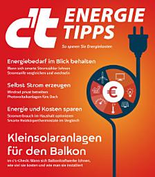 Icon image c't Energie-Tipps 2022: So sparen Sie Energiekosten