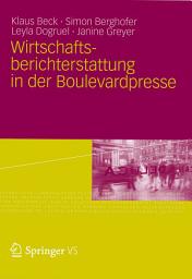 Icon image Wirtschaftsberichterstattung in der Boulevardpresse