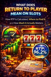 Icon image What Does Return to Player Mean on Slots: How RTP Is Calculated, Where to Find It, and How Much It Actually Matters